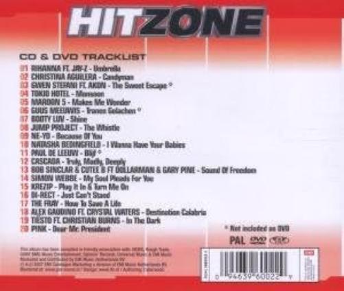 Hitzone 41 CD Dvd 07