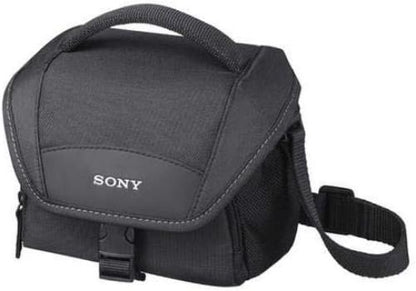 Sony LCSU11 Soft Carrying Case for Camcorders, Alpha, NEX Cameras - Black Single
