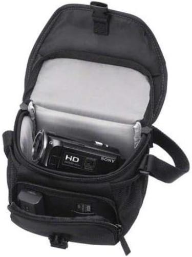 Sony LCSU11 Soft Carrying Case for Camcorders, Alpha, NEX Cameras - Black Single