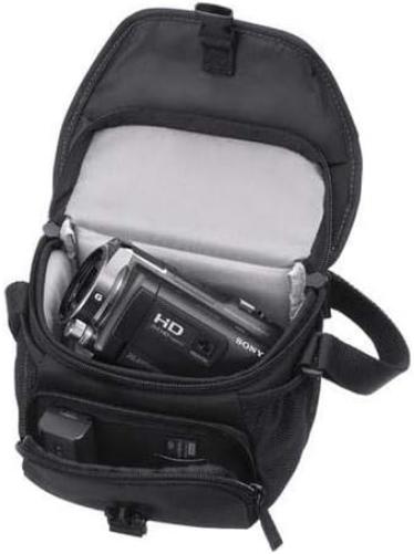 Sony LCSU11 Soft Carrying Case for Camcorders, Alpha, NEX Cameras - Black Single