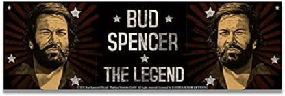 Blechwarenfabrik Braunschweig Bud Spencer The Legend Becher aus Emaille Mehrfarbig 0,5L, Maße: 9cm x 9cm, EBB03, 1 Stück (1er Pack