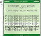 Begleitungen zum eigenen Musizieren - Chorsingen leicht gemachtHändel,Messias Bass
