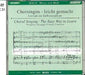 Messe h-moll, BWV 232, Chorstimme Bass, 2 Audio-CDs