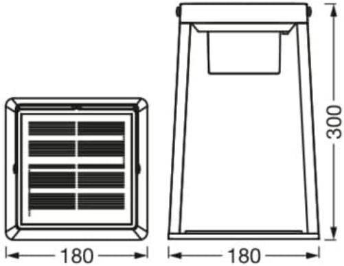 Ledvance - Smart+ Bt Table Frame Solar Rgb + W