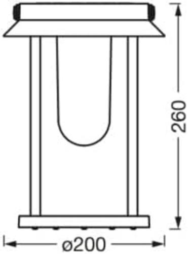 Ledvance - Smart+ Bt Table Lantern Solar Rgb + W