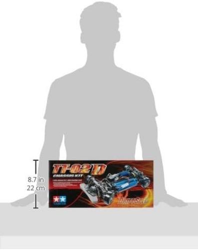 Tamiya 1: 10 TT 300058584 02D Drift Spec Chassis