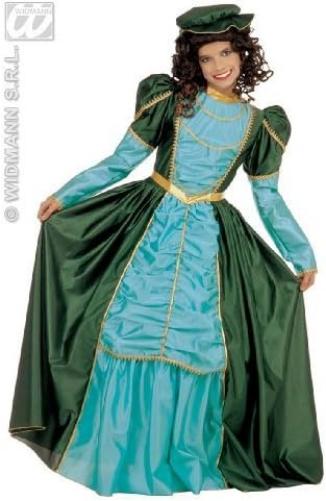 Children's Stephanie Child 140cm Costume for Medieval Princess Fancy Dress