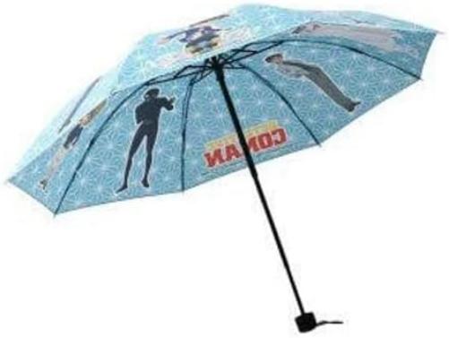 SAKAMI - Detective Conan - Case Closed - Paraguas/sombrilla, paragua/Parasol, Plegable, Plegable, Bolsillo Umbrella - Original y con Licencia