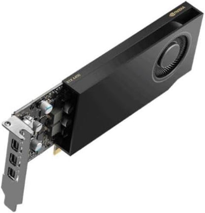 Nvidia Rtx A400 Graphics Card 4Gb Gddr6 Pcie4.0X8 Low Profile 4 X Mini Displayport - Retail Boxed -Atx I/O Bracket Attac