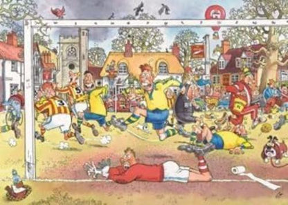 Jumbo Spiele 1119801817 Wasgij Original 14 Football Madness! 1000 stukjes puzzel