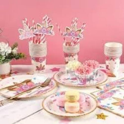 SHOPPARE - TOVAGLIA UNICORNO PARTY 135X220 CM.