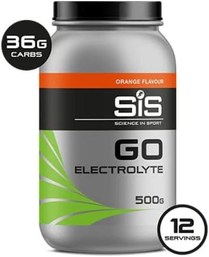 GO Electrolyte drink powder - 500 g tub - orange
