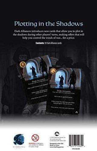 Starling Games - A War of Whispers Dark Alliances Pack - Expansion Pack for use with A War of Whispers Base Game