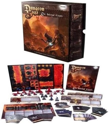 Mantic Games MGDS05 - The Infernal Crypts - Dungeon Saga the Dwarf Kings Quest Expansion - Fantasy 28mm Miniature Adventure Strategy Board Game - English Edition