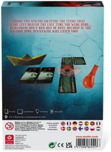 Shuffle IT Card Game - Explore The Sewers Together, 2+ Players, Great Gift For Ages 12+