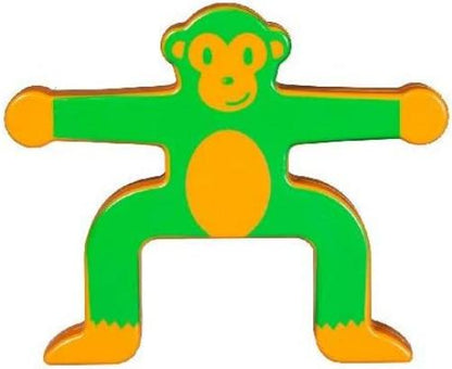 Clown Games - Monkey Balance, Bouwspel voor Kinderen - 1 Spel