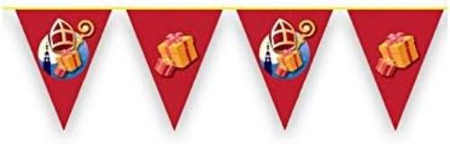 Haza Witbaard - Vlaggenlijn Sinterklaas 10 meter