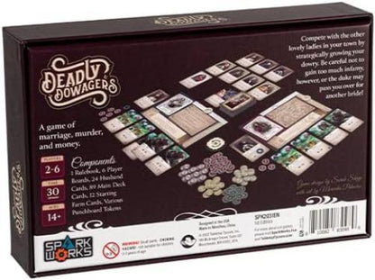 SparkWorks Deadly Dowagers - Game, 2-6 players