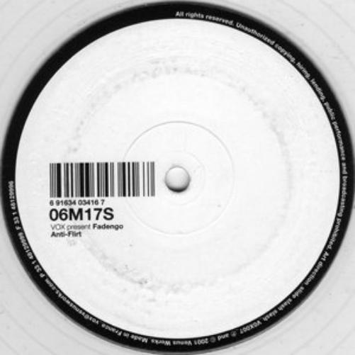 Fadengo / Anti Flirt Clear Vinyl