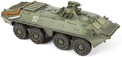 1/35 Modellino Carro Armato BTR-70 Soviet Armored Personnel Carrier (Importato da Giappone