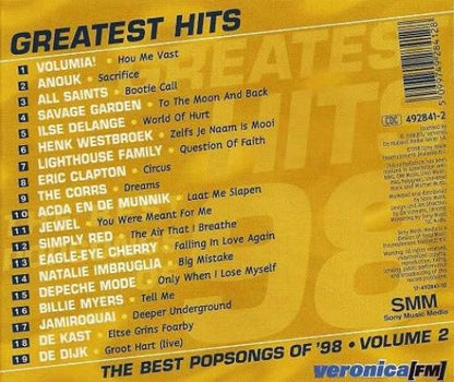 v/a - The Best Popsongs of 98 Vol 2