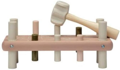Wooden Bolt Board, Pink - Micki