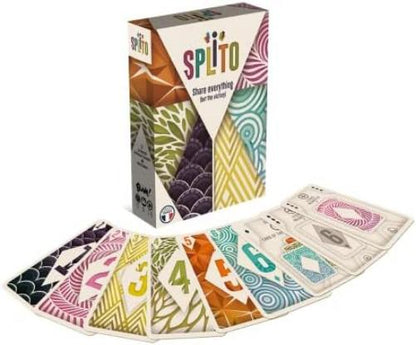 Splito Card Game - Interactive Hand Managment Colourful Card Game