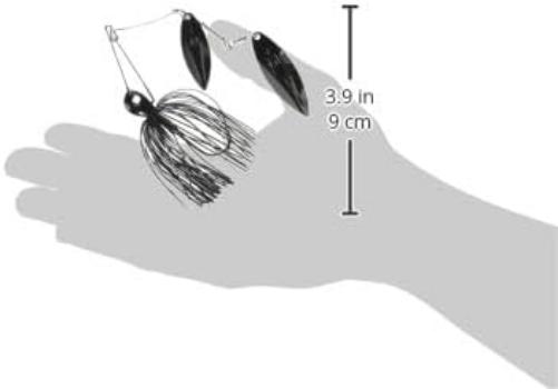 Mustad Mustad Arm Lock Spinnerbait 14g  Black