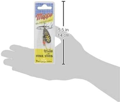 Mepps Mepps Comet BL Fury Yellow Dot SZ3