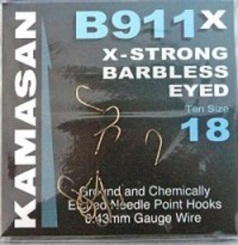 Kamasan Kamasan B911-X Eyed Size10  10x20pk