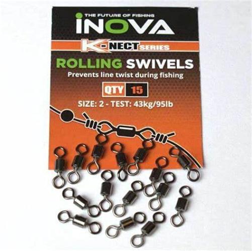 Inova Inova INOVA Rolling Swivels Size2 10PK