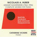 Nicolaus A. Huber - Complete Works For Piano (1964-1996)