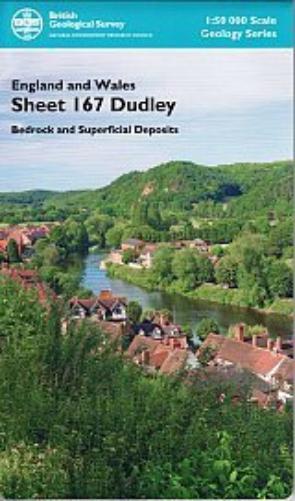 Dudley (Bedrock & Superficial Deposits) 1:50 000 geology map 167 (England and Wales