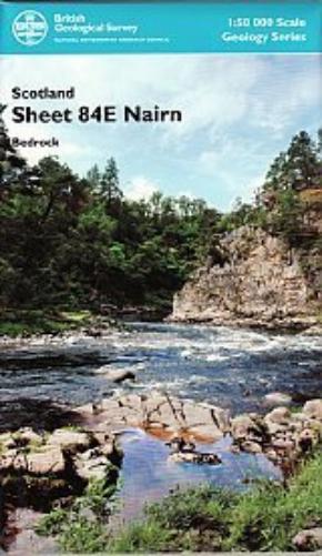 Nairn (Bedrock geology map) 1:50 000 scale geology map 84E (Scotland