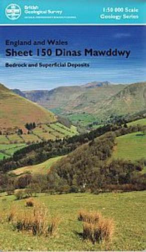 Dinas Mawddwy E&W sheet 150 Bedrock and Sup