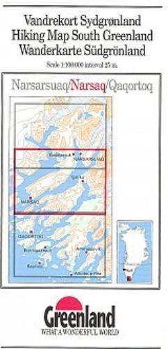 Narsaq (2) South Greenland 1:100,000