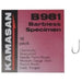 Kamasan Kamasan Eyed Hook B981BL sz8 10x20pack