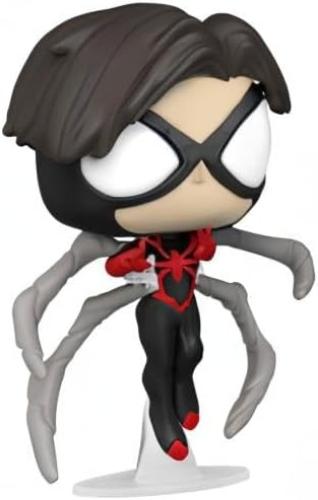 Funko POP! Marvel: Year Of the Spider - Spider-Woman - (Mattie) - Marvel Comics - Amazon Exclusive - Collectable Vinyl Figure - Gift Idea - Official Merchandise - Toys for Kids & Adults