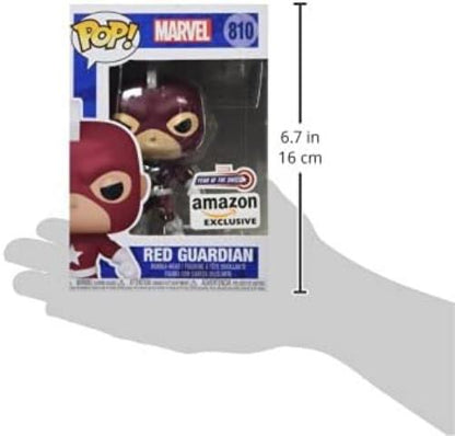 Funko POP! Marvel: Year Of The Shield - Red Guardian - Marvel Comics - Fumetti Marvel - Esclusiva Amazon - Figura in Vinile da Collezione - Idea Regalo - Merchandising Ufficiale - Comic Books Fans