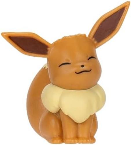 Pokémon Pokemon Battle Figure, 2-pack 5 and 8 cm Figure Toy Set Perrserker and Eevee