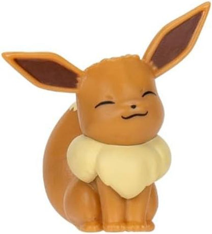 Pokémon Pokemon Battle Figure, 2-pack 5 and 8 cm Figure Toy Set Perrserker and Eevee