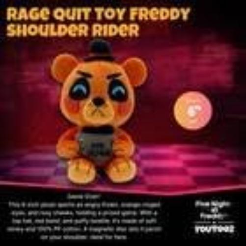 Youtooz Plush Rage Freddy Shoulder Rider (6IN) - Five Nights at Freddy`s