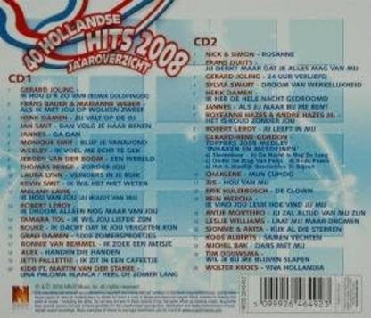 Various Artists - Hollandse Hits 2008 Jaaroverzi