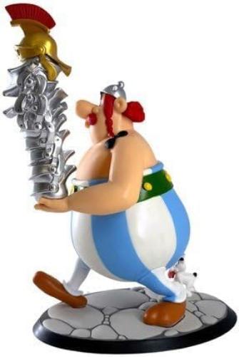 Plastoy SAS PLA40099 Obelix with a Stack of Helmets and Idefix