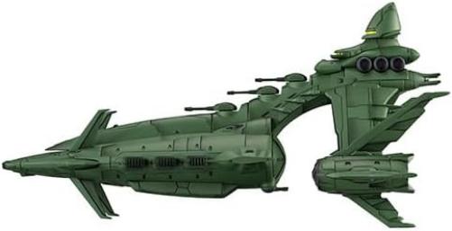 Mobile Suit Gundam The Origin figurine PVC Cosmo Fleet Special Musai kai-class Valkyrie Re. 19 cm