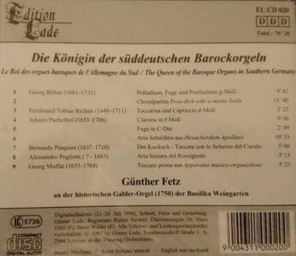 Die Königin der Süddeutschen Barockorgeln (die Historische Gabler-Orgel der Basilika Weingarten)