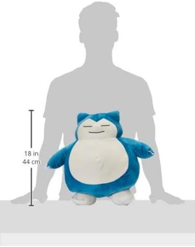 Pokémon PKW0223 Snorlax Sleeping Plush - 18 Inch Premium Plush in Sleeping Pose