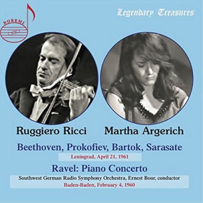 Ruggiero Ricci/Martha Argerich: Leningrad, April 21, 1961/...