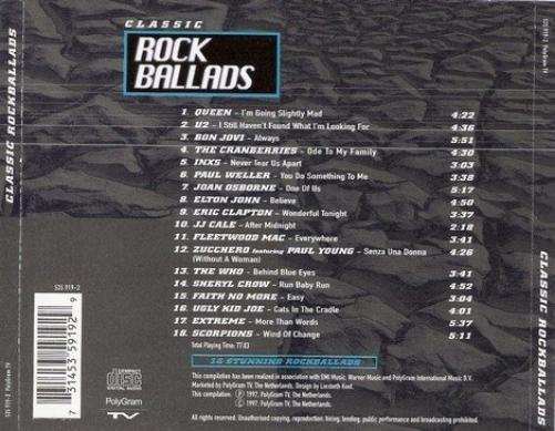 Classic Rock Ballads