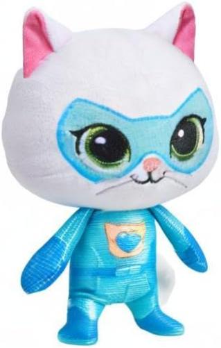 Just Play Disney Junior SuperKitties 6.5-inch Small Plush Stuffed Animal, Bitsy, Kitten, Kids Toys for Ages 2 Up